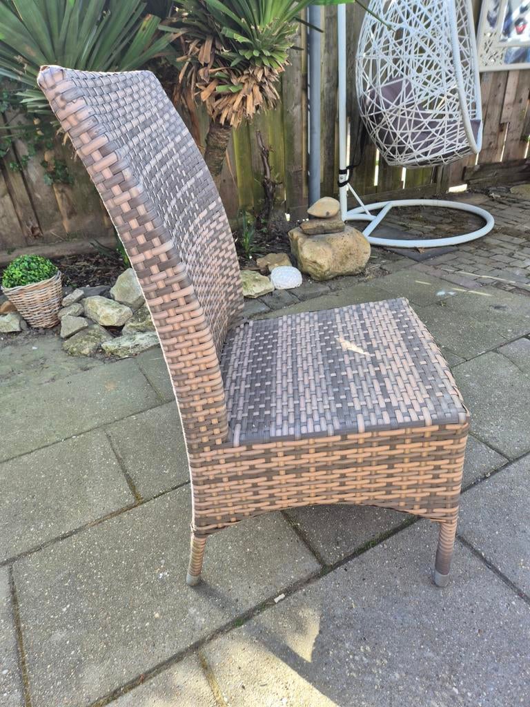 GRATIS 6 TUINSTOELEN, Tuin en Terras, Tuinstoelen, Ophalen of Verzenden, Gebruikt, Kunststof