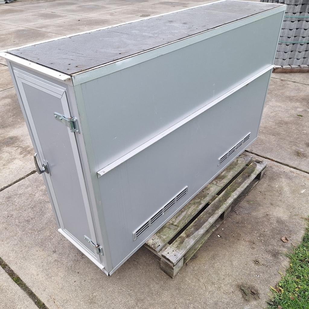 Magazijn opslagkast kast gereedschapskast, Ophalen, Zo goed als nieuw, Aluminium