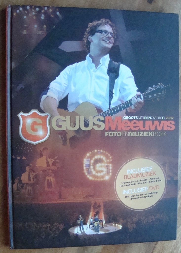 Guus Meeuwis Groots Met Een Zachte G 2007 incl. DVD, Ophalen of Verzenden, Zo goed als nieuw, Artiest