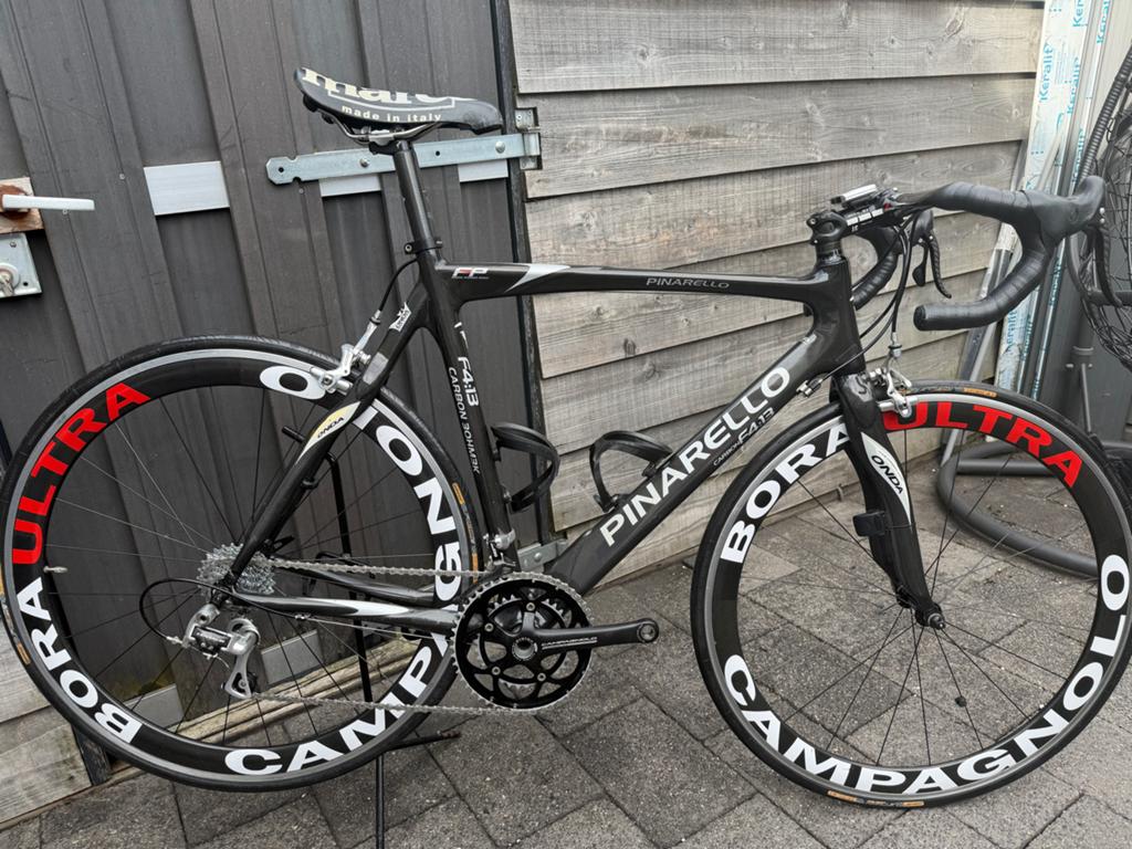 Pinarello F4.13 Carbon Racefiets - Campagnolo, Gebruikt, Carbon, ., Pinarello