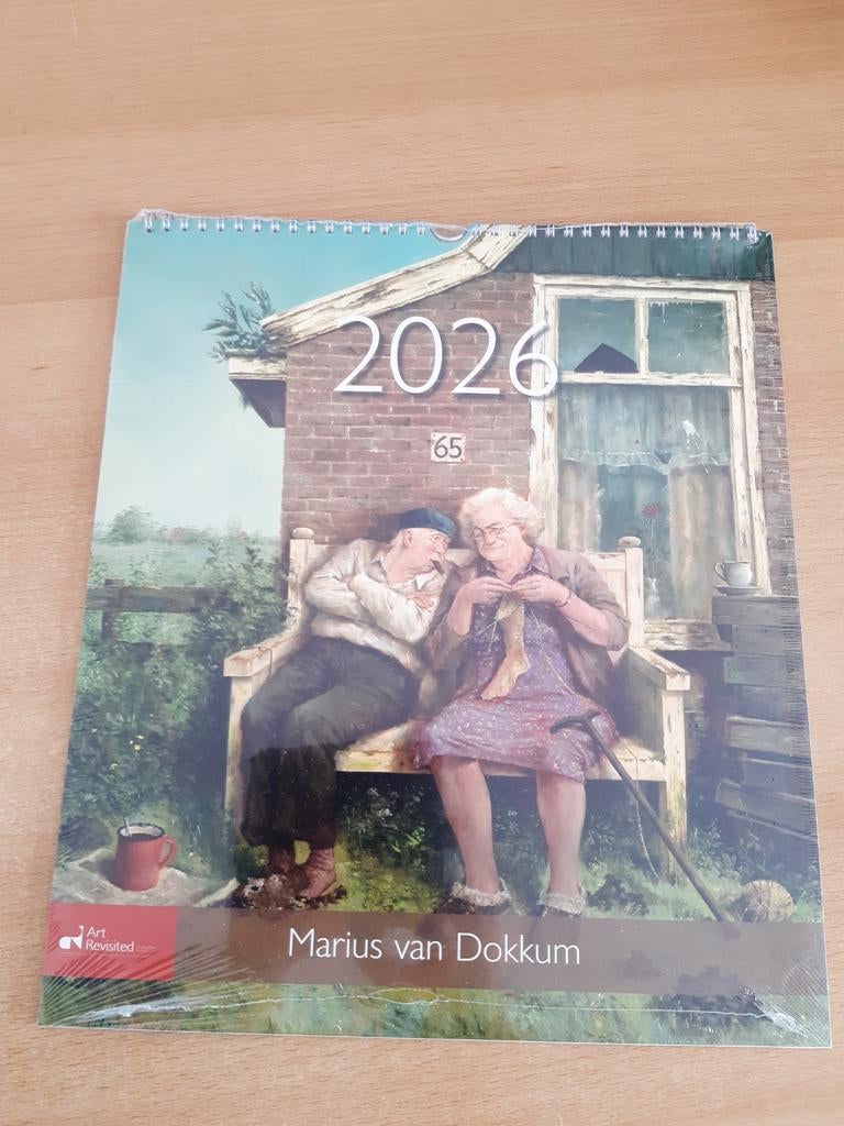 Kalender marius van dokkum, Ophalen of Verzenden