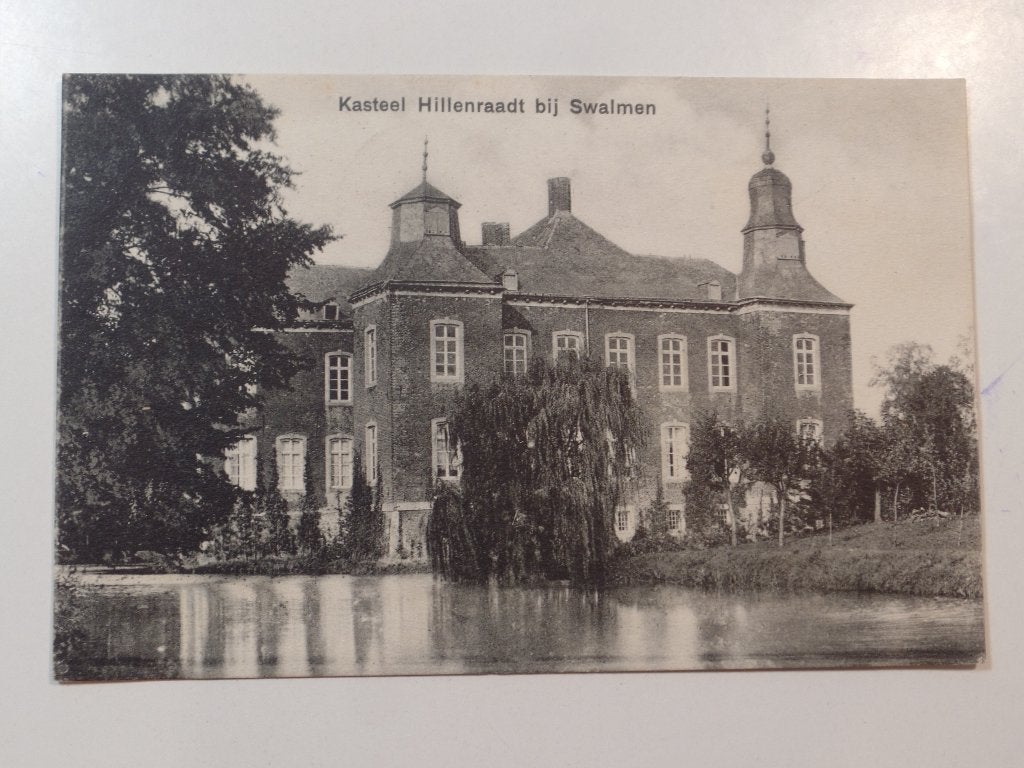 Kasteel Hillenraadt bij Swalmen Limburg, Verzenden, Voor 1920, Gelopen, Limburg