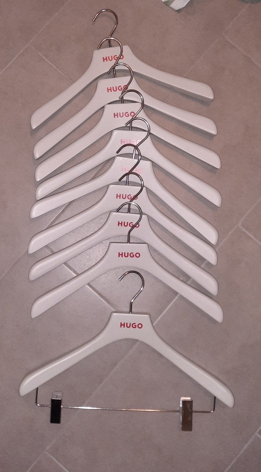 hangers, Ophalen, Zo goed als nieuw, Hout