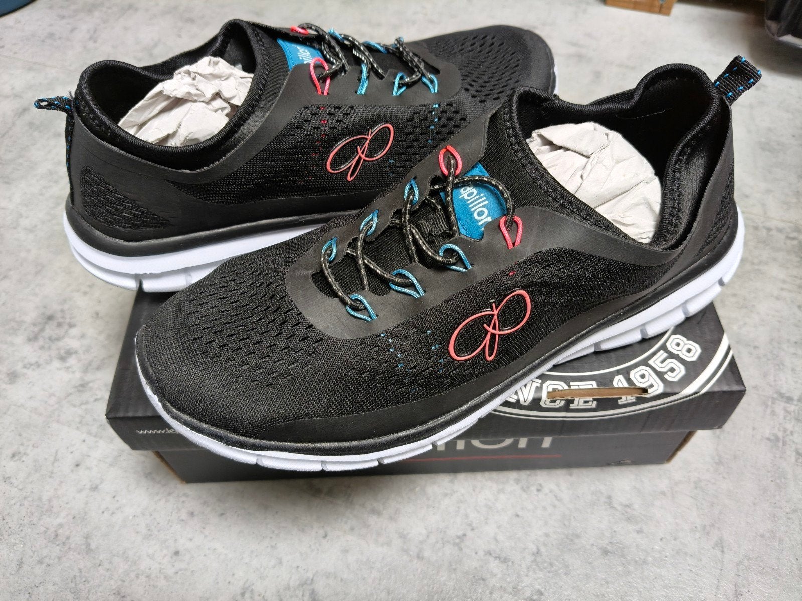 Papillon PA1400-900 Zwarte Sportschoenen Slip-on Maat 41, Sport en Fitness, Ophalen of Verzenden, Nieuw