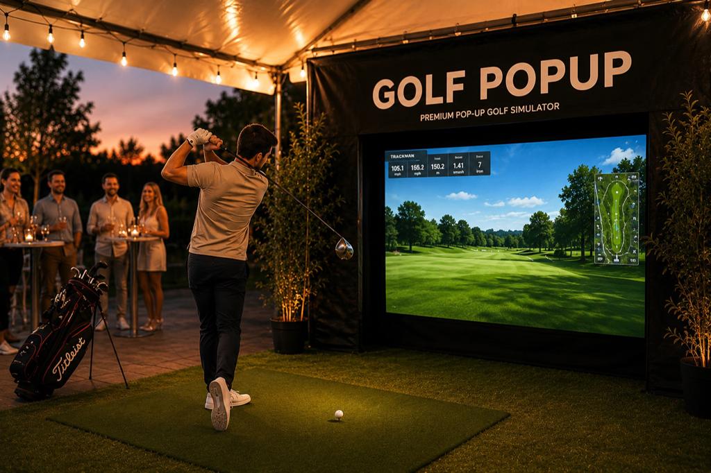 Golf popup Simulator verhuur, Verzenden, Nieuw