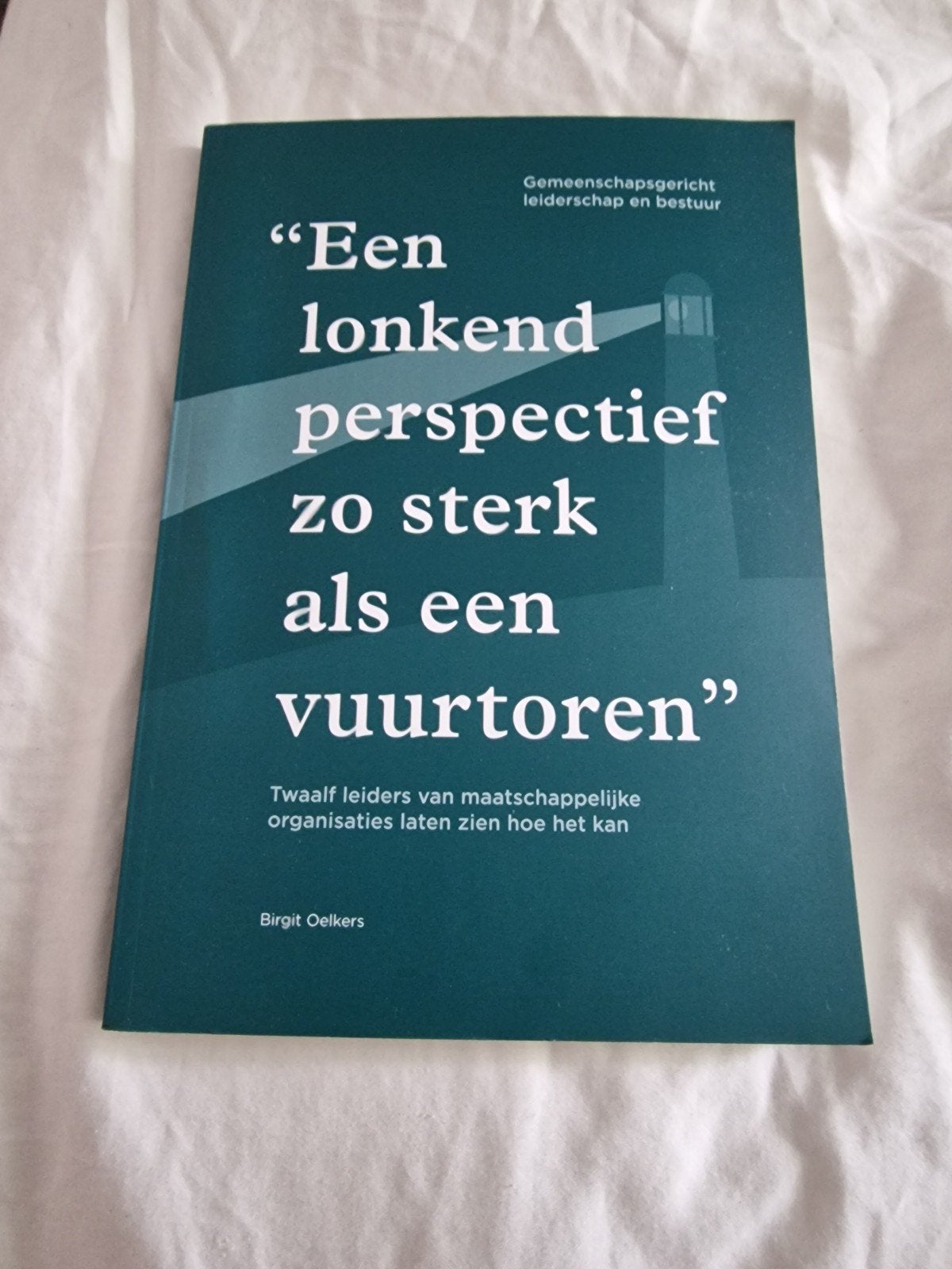 Boek: Een lonkend perspectief zo sterk als een vuurtoren, Ophalen of Verzenden, Zo goed als nieuw, Birgit Oelkers