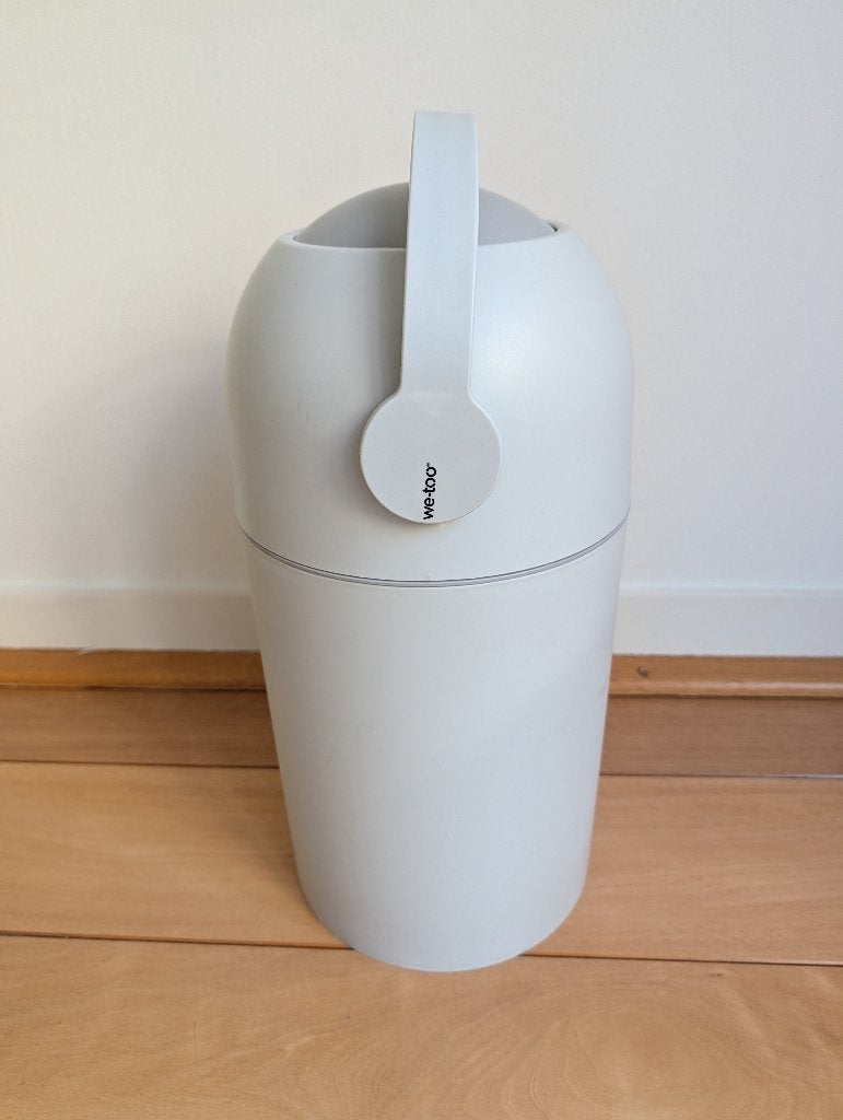 We-Too Luieremmer Lichtgrijs / Nappy bin Light Grey, Ophalen, Zo goed als nieuw