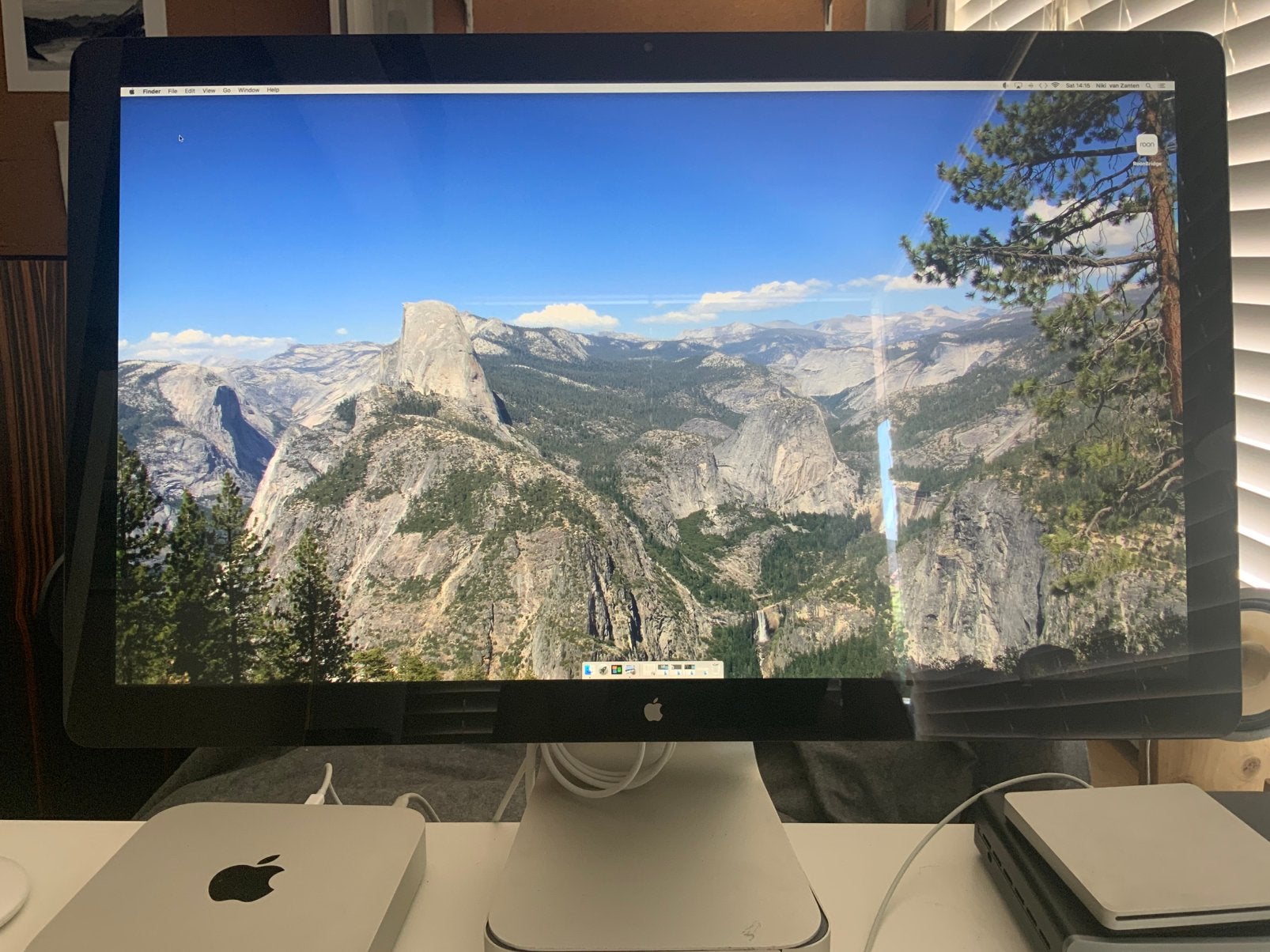 Apple 27 inch Display met Thunderbolt>usb cadapter, Ophalen, Minder dan 4 GB, IMac, Zo goed als nieuw