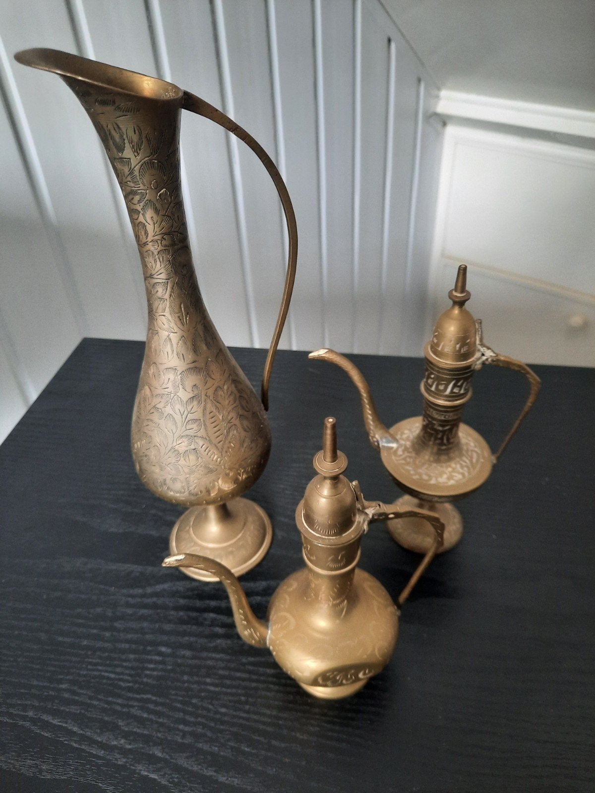 3 koperen kannen, Antiek en Kunst, Antiek | Koper en Brons, Ophalen