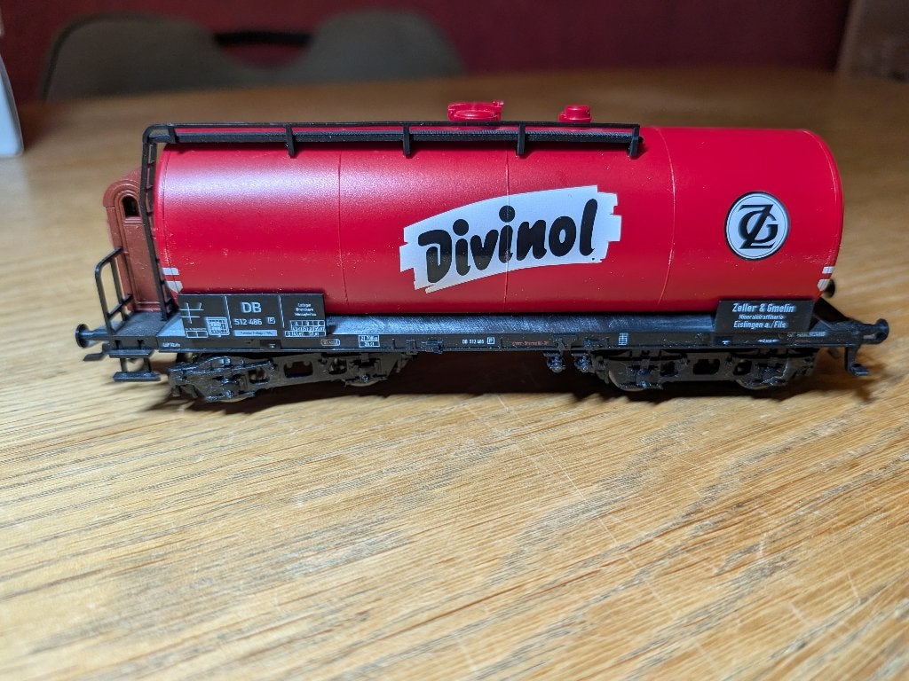 Märklin 46519 H0 Ketelwagen 'Divinol' van de DB, Wisselstroom, Gebruikt, Wagon, Ophalen of Verzenden