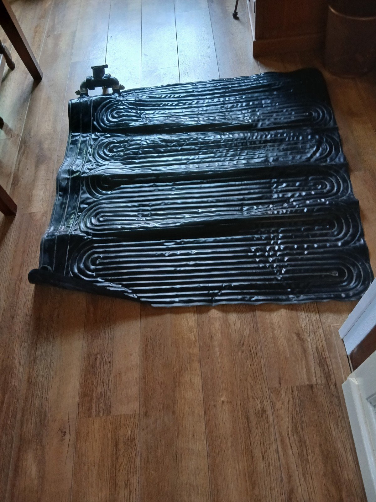Intex warmtemat , solarmat  115 x 115 zgan, Tuin en Terras, Ophalen, Zo goed als nieuw, Afdekzeil