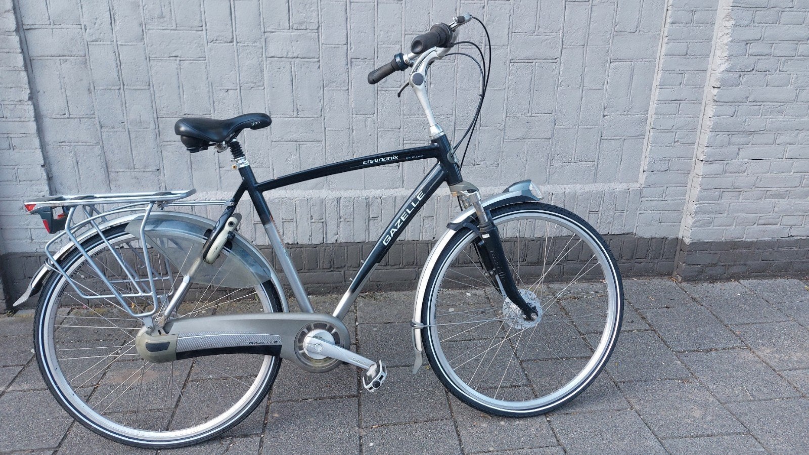 Heren fiets, Fietsen en Brommers, Fietsen | Heren | Herenfietsen, 57 tot 61 cm, Ophalen of Verzenden, Gebruikt, Gazelle
