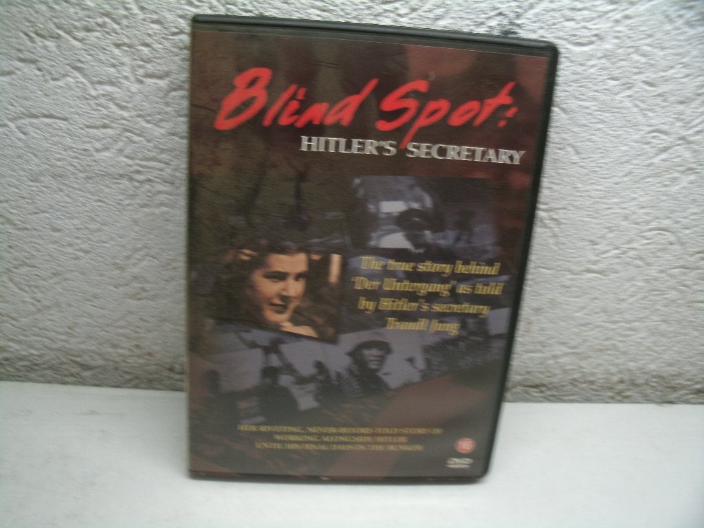 dvd 212b blind spot hitler's secretary, Alle leeftijden, Ophalen of Verzenden, Zo goed als nieuw