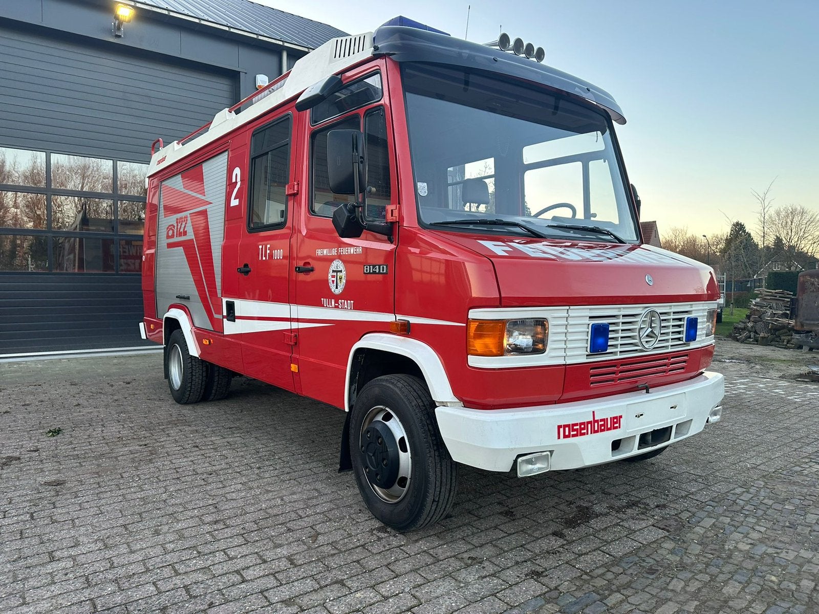 Mercedes 814D vario ‘96 ex brandweer, Overige modellen, 4 cilinders, Particulier, Te koop