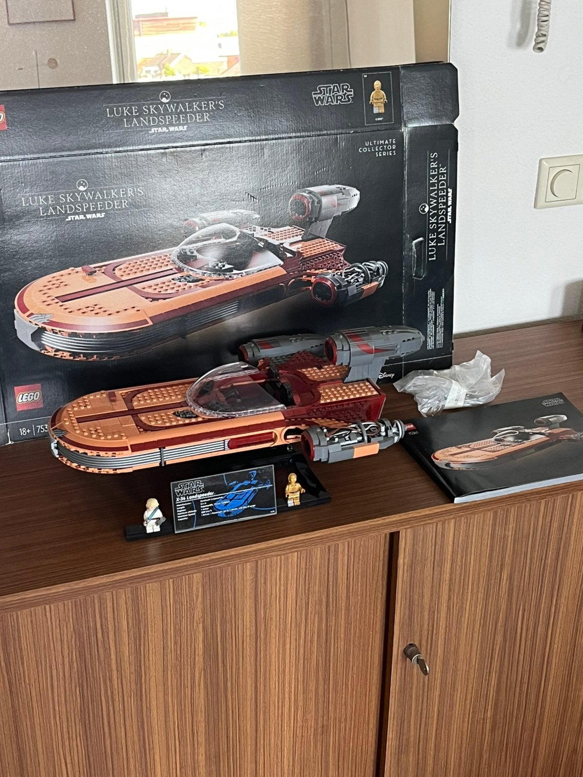 Lego luke skywalker’s landspeeder 75341 UCS compleet, Kinderen en Baby's, Speelgoed | Duplo en Lego, Star Wars, Lego, Ophalen of Verzenden