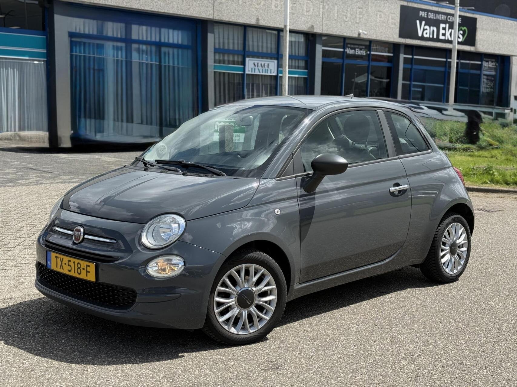 Fiat 500 0.9 TwinAir Turbo 2018 Airco/Cruise/Media NL Auto, Voorwielaandrijving, Gebruikt, 905 kg, Origineel Nederlands