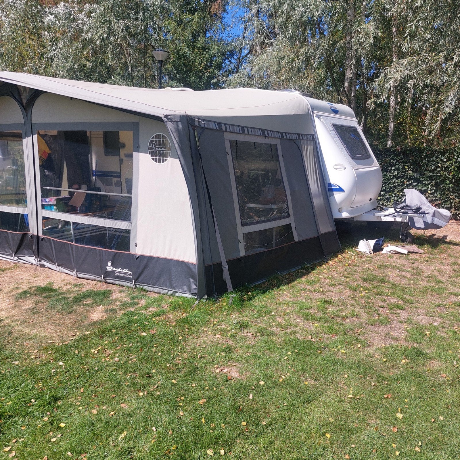 Isabella Commodore Dawn G18 voortent,A975  3m diep, bj 2022, Caravans en Kamperen, Ophalen of Verzenden, Zo goed als nieuw, Isabella