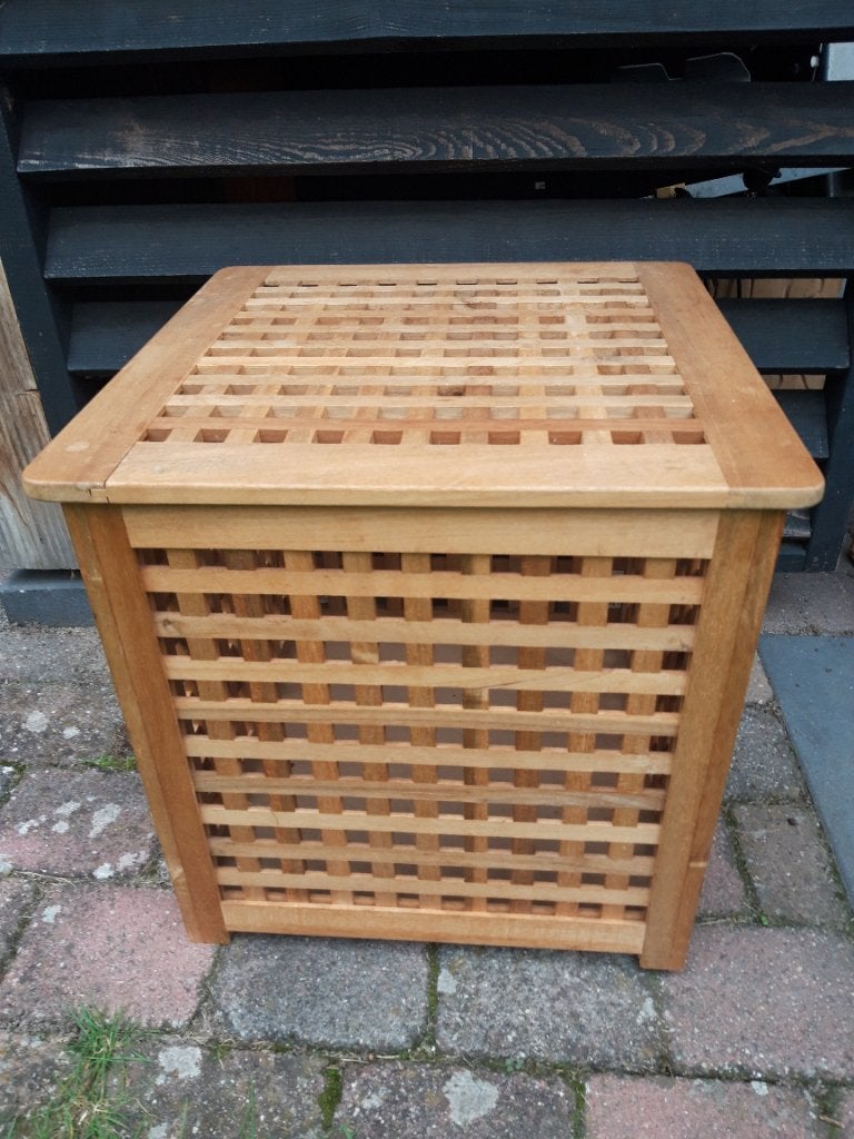 Wasmand hout, Ophalen, Bruin, Overige merken, Zo goed als nieuw