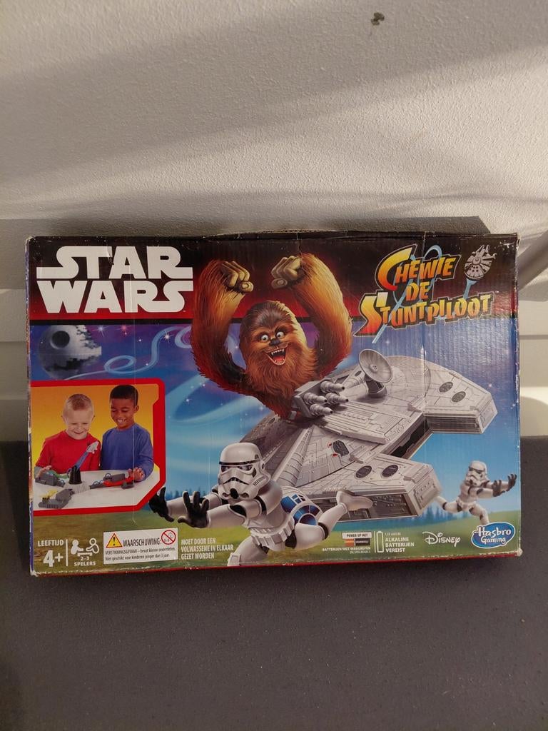 Star Wars: Chewie de Stuntpiloot Spel - Hasbro, Ophalen of Verzenden, Zo goed als nieuw, Spel