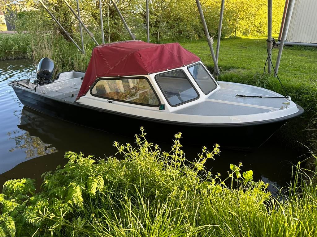 Rana 17 Yamaha 15pk, Ophalen, 10 tot 30 pk, Zo goed als nieuw, 3 tot 6 meter
