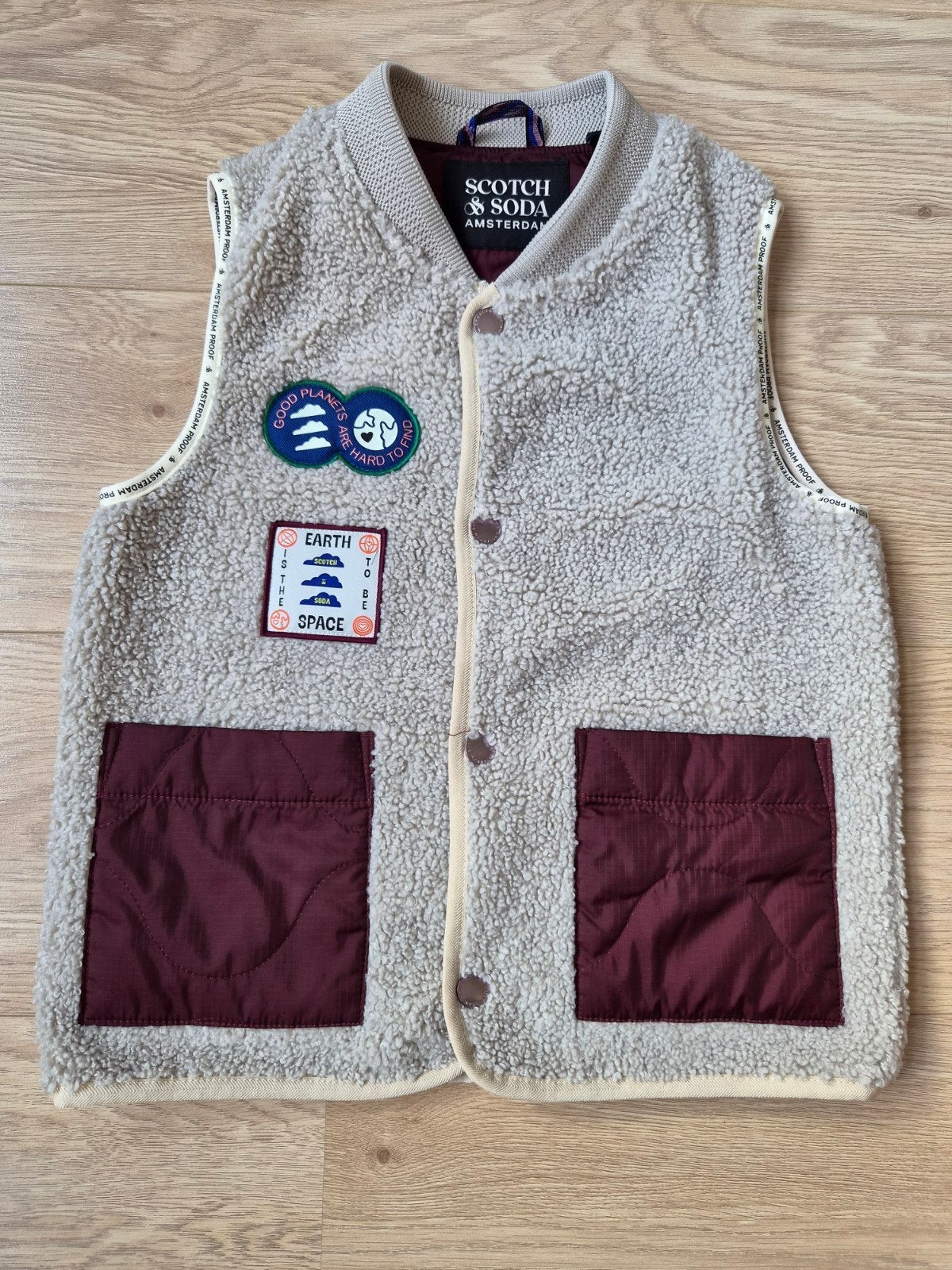 Scotch en soda bodywarmer vest maat 128, Ophalen, Trui of Vest, Zo goed als nieuw, Scotch & Soda