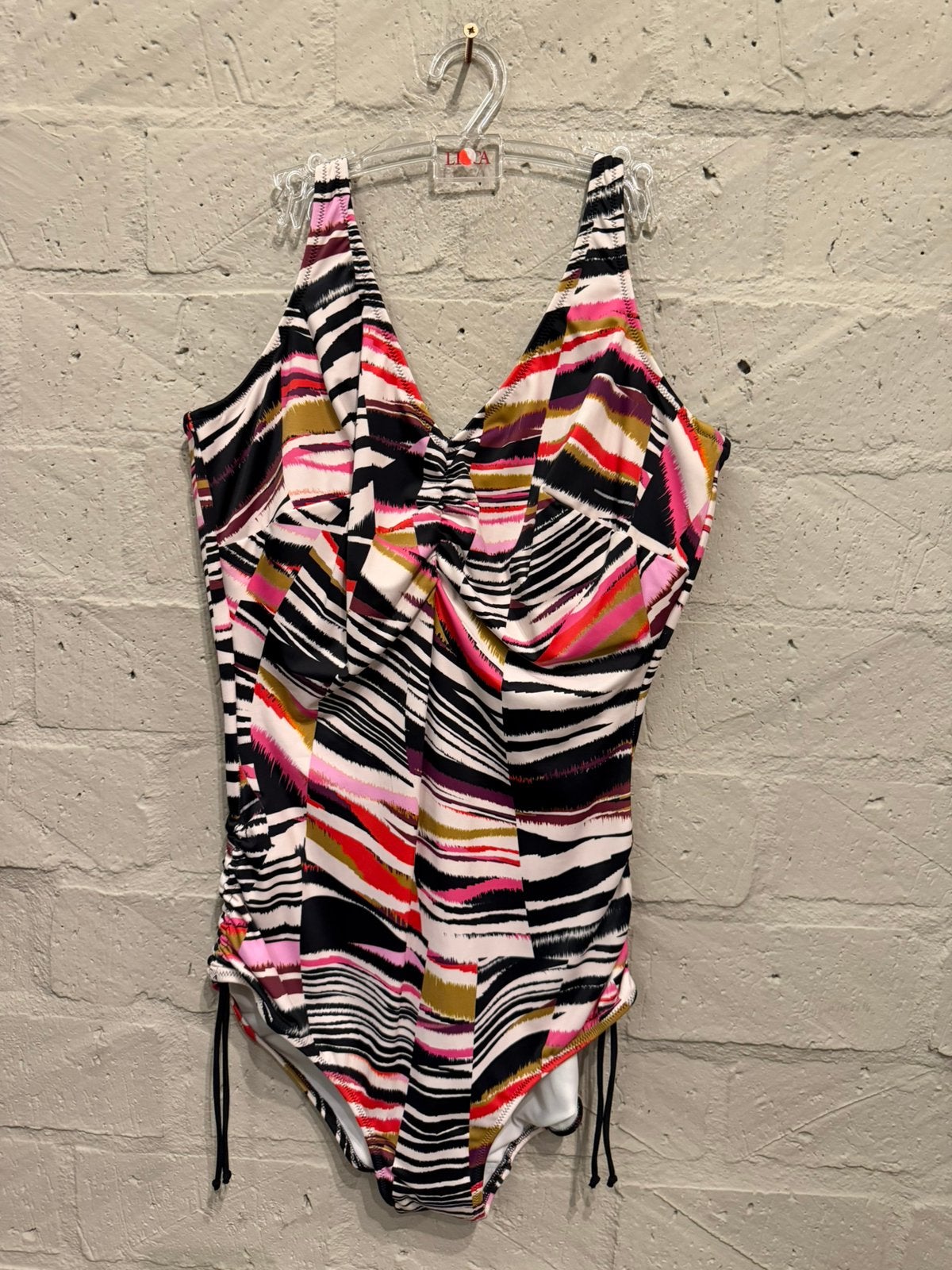 Fantasie badpak 48/ 100F NIEUW!! Nu €35, Ophalen of Verzenden, Nieuw, Wit, Badpak