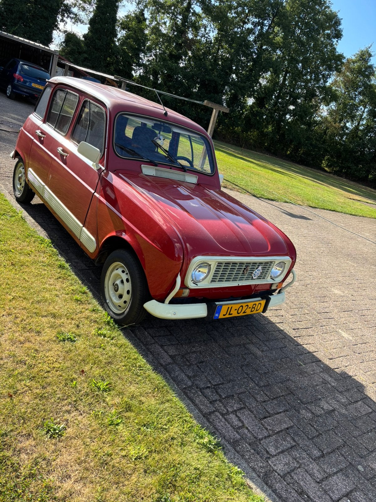 Renault 4 1.1 GTL 1983 Rood, Voorwielaandrijving, 46 pk, 4 cilinders, Origineel Nederlands