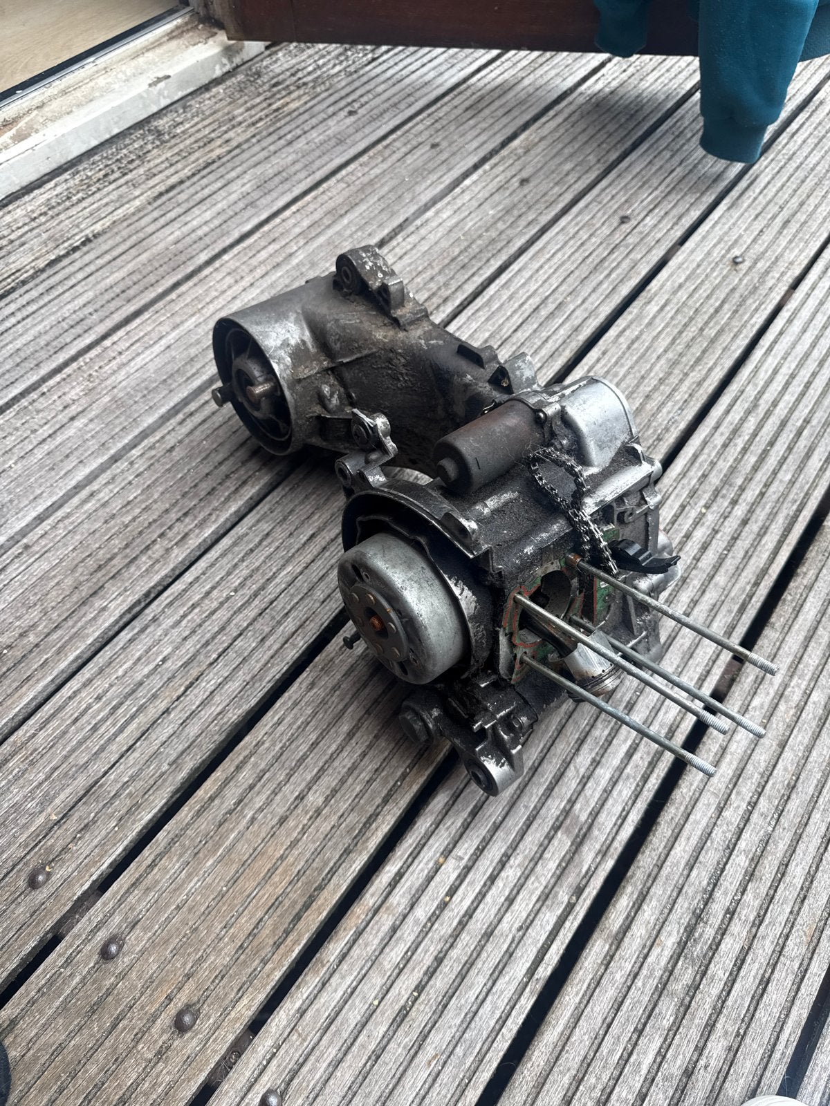 Blok Piaggio Zip / Vespa - Gebruikt, Fietsen en Brommers, Brommeronderdelen | Scooters, Ophalen, Gebruikt, Blok, Piaggio