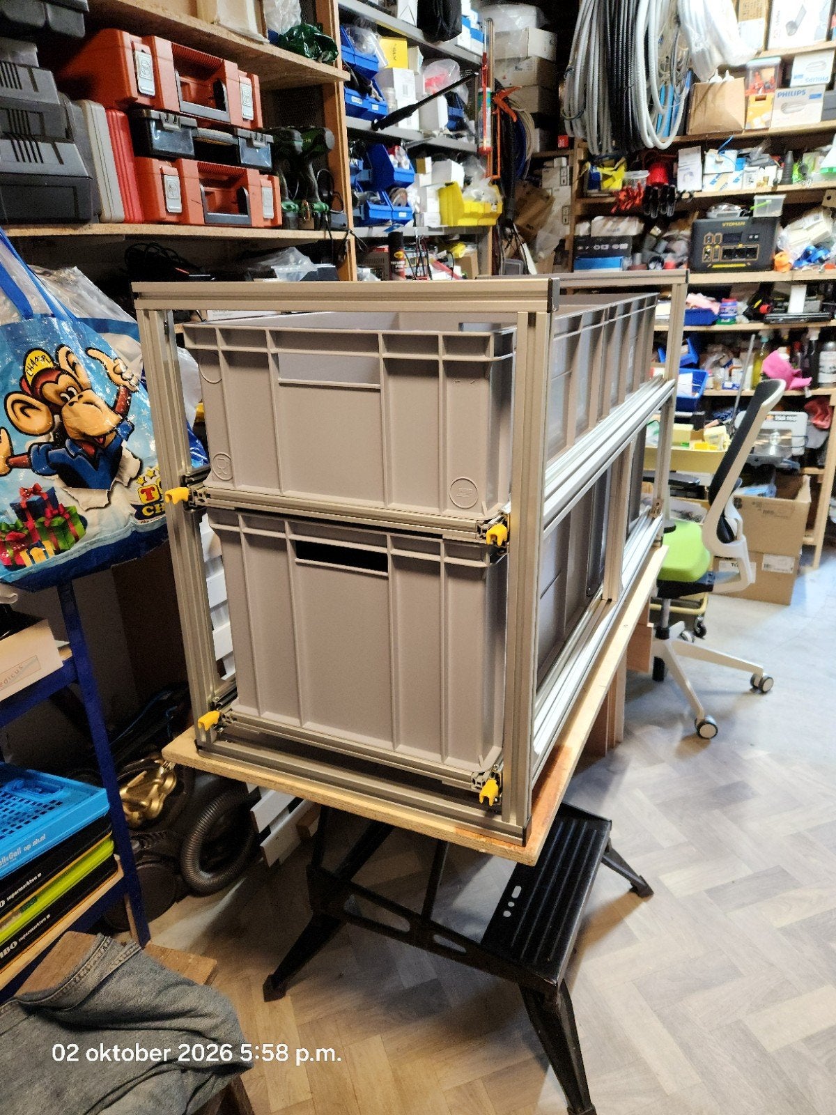 ladesysteem campergarage, Ophalen, Nieuw