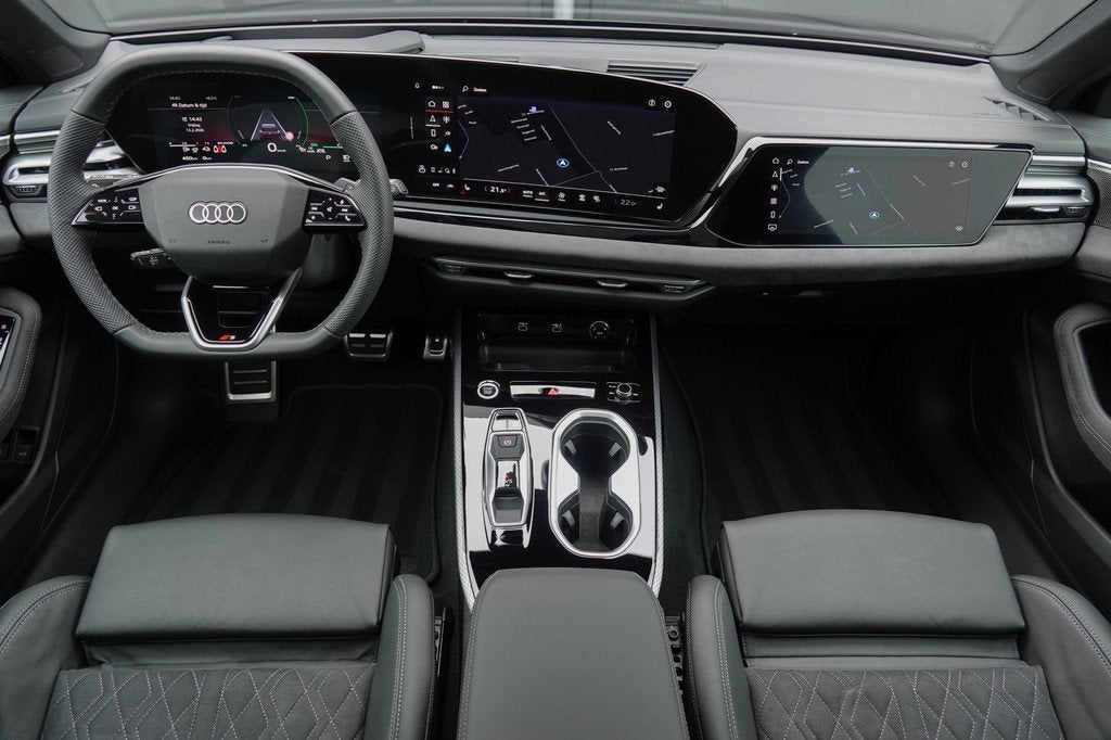 Audi A6 Avant Edition One | e-hybrid 299Pk | MMI Bijrijdersd, Auto's, Audi, Automaat, Gebruikt, Zwart, 4 cilinders