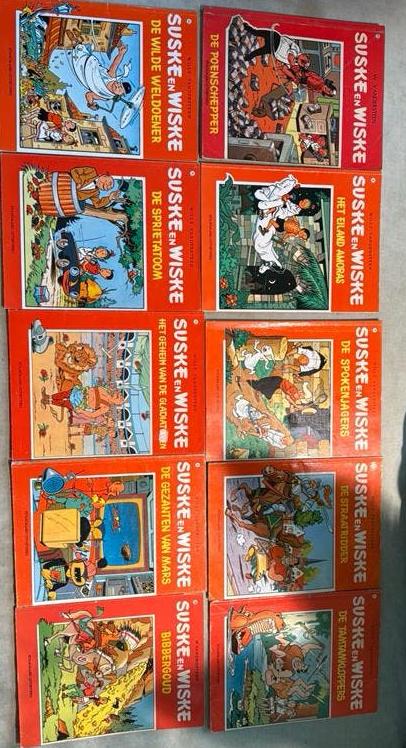 Suske en Wiske - 11 nummers, Meerdere stripboeken, Ophalen, Gelezen