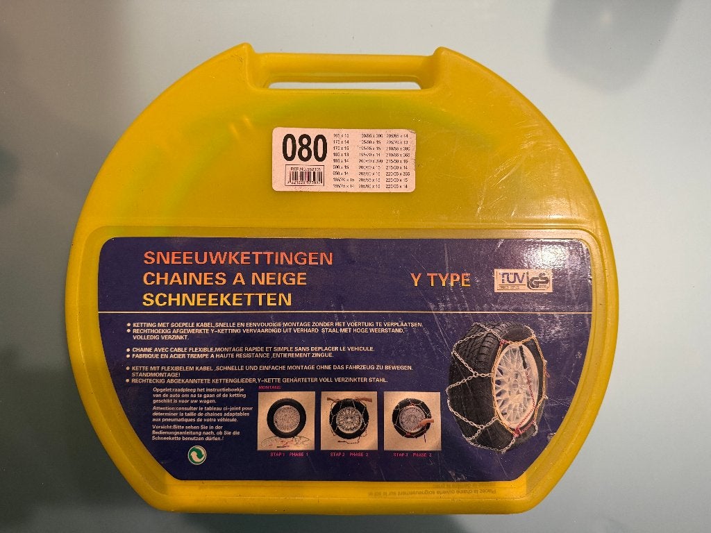 Sneeuwkettingen NIEUW maat 080, diverse bandenmaten, Ophalen, Nieuw