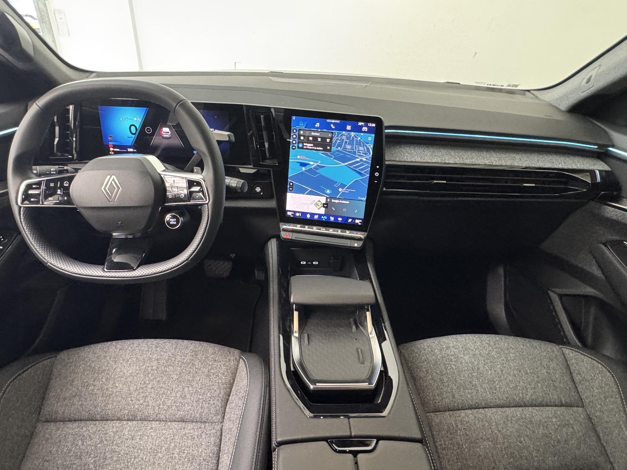 Renault Espace E-Tech full hybrid 200 Techno 7p. | Stoelverw, Auto's, Stof, Gebruikt, 1199 cc, Automatische klimaatregeling