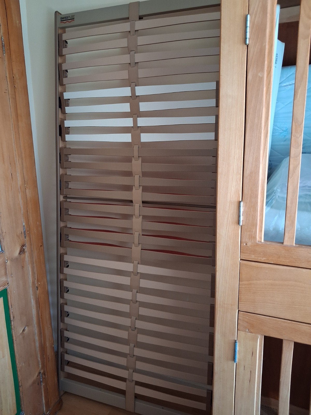 lattenbodem 210 x 90 eenpersoons swissflex, Ophalen, 90 cm, Eenpersoons, 210 cm