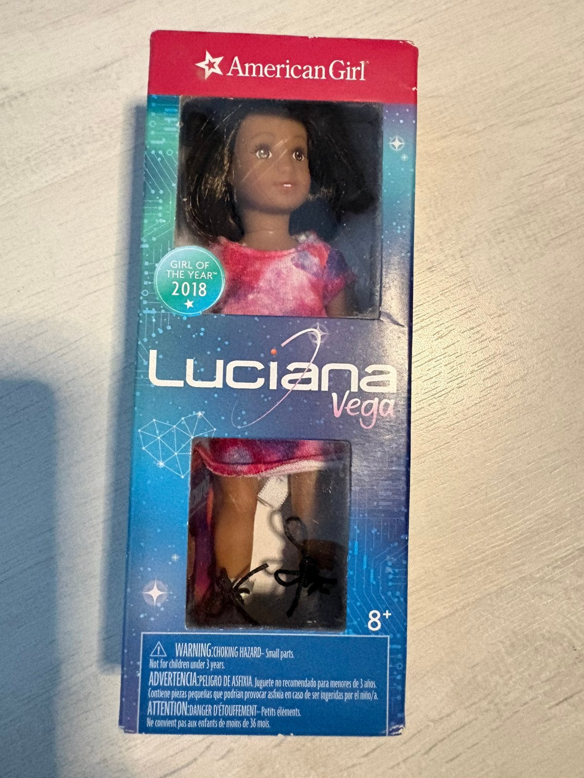 American Girl Doll Luciana, Ophalen of Verzenden, Zo goed als nieuw, Pop