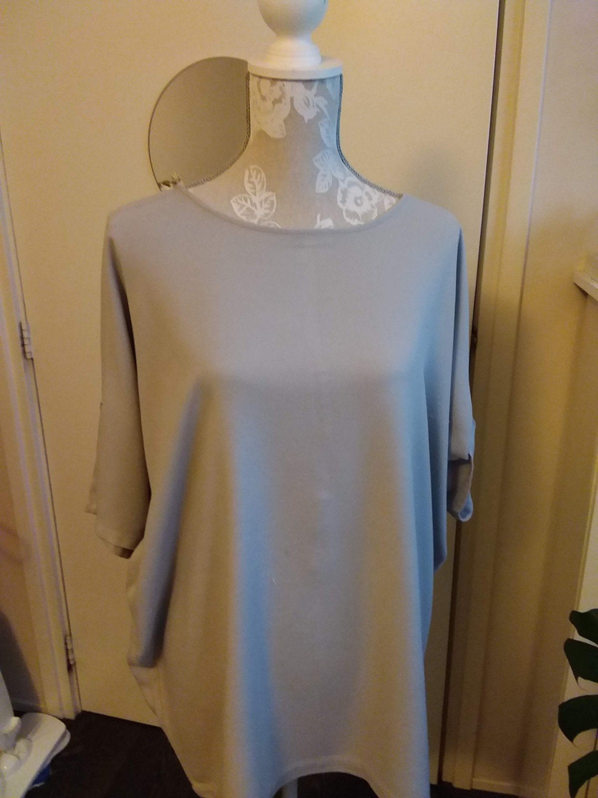 Didi pastelgrijze tuniek. Maat M, Kleding | Dames, Ophalen of Verzenden, Zo goed als nieuw, Maat 38/40 (M)
