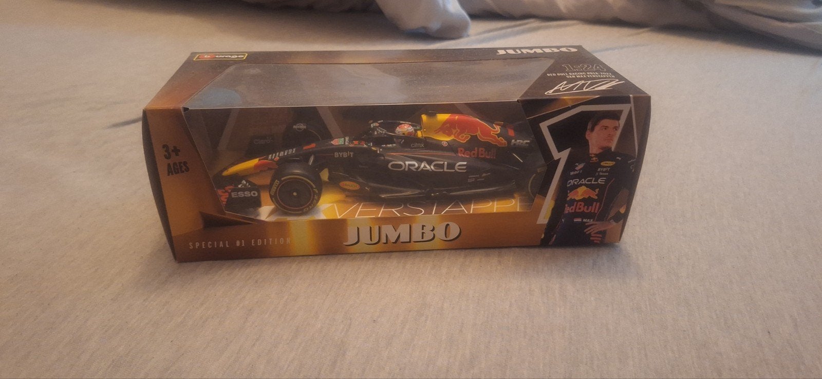 Complete Jumbo Max Verstappen Serie + Extra Auto, Hobby en Vrije tijd, Ophalen of Verzenden, Nieuw, Bburago