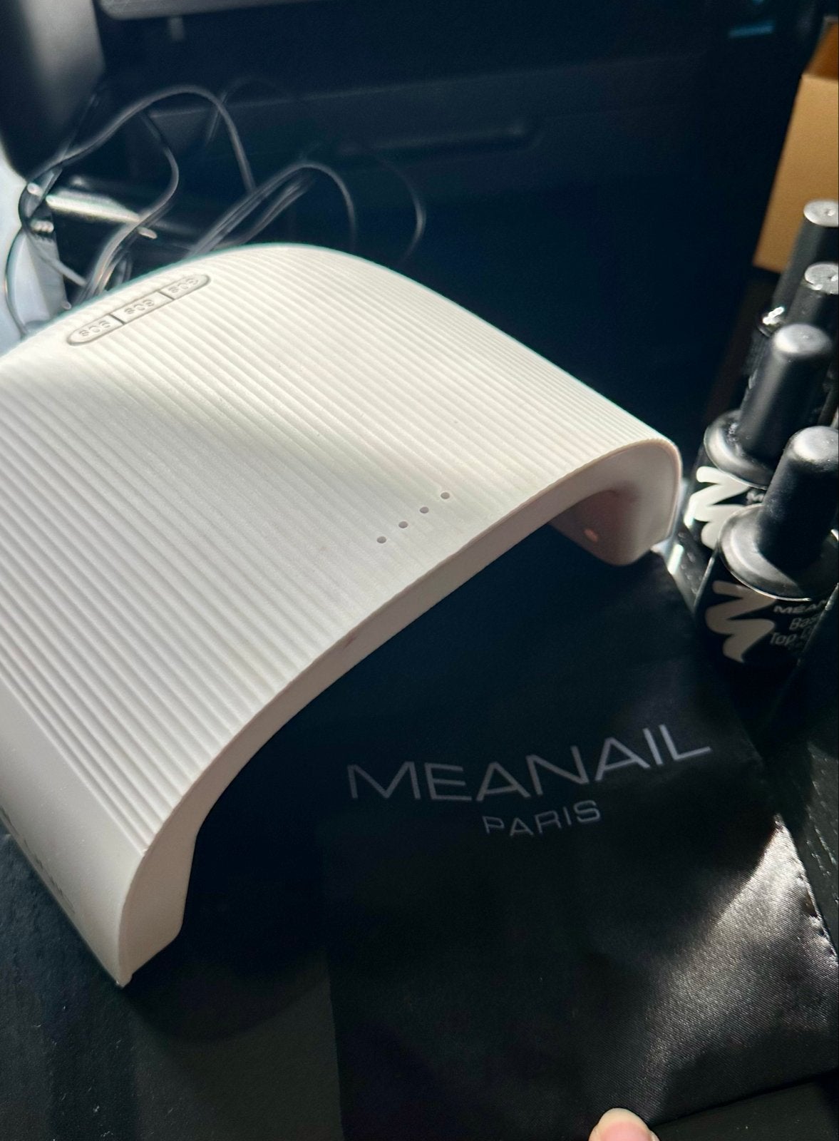 Meanail gel nagellak set, Gebruikt, Overige kleuren, Ophalen of Verzenden, Handen en Nagels