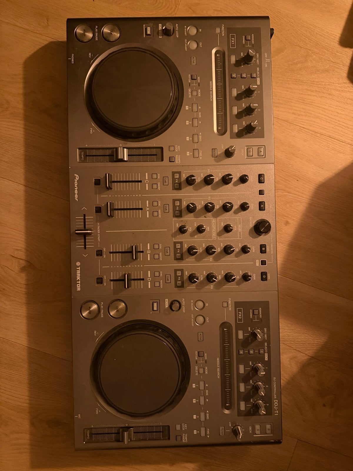 Pioneer DDJ-T1 DJ Controller Traktor, Ophalen, Gebruikt, Dj-set, Pioneer