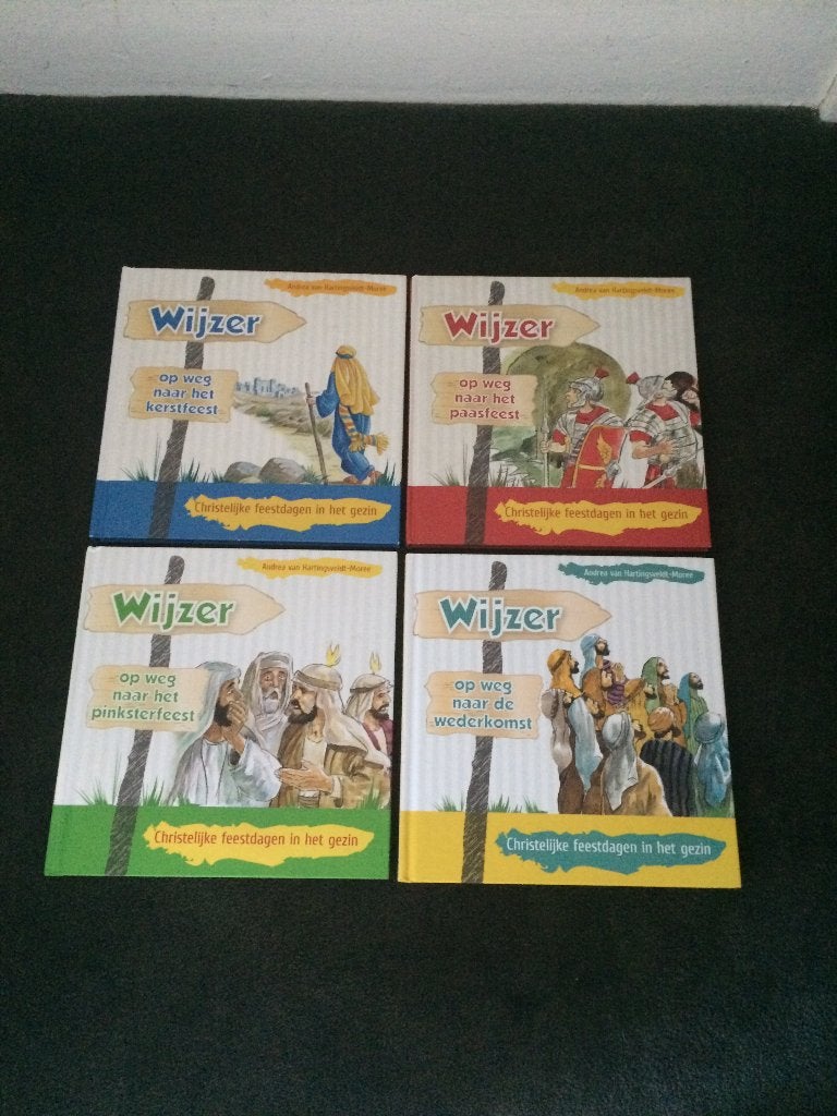 Andrea van Hartingsveldt complete serie 4 delen - Wijzer, Boeken, Ophalen of Verzenden, Zo goed als nieuw, Andrea van Hartingsveldt