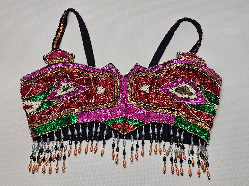 @ Pailletten Top - Carnaval/Themafeest, Overige kleuren, Ophalen of Verzenden, Zonder mouw, Maat 34 (XS) of kleiner