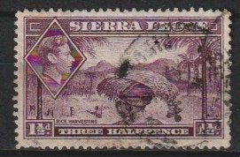 Sierra Leone Michel 152 + 153, Ophalen of Verzenden, Overige landen, Gestempeld