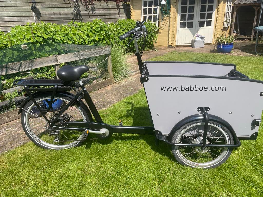 Babboe elektrische bakfiets Big-E (2020) - 126 km gereden, 4 kinderen of meer, Elektrisch, Zo goed als nieuw, Ophalen