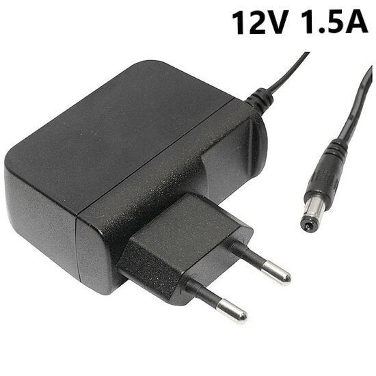 AC/DC Adapter 12V1.5A, Ophalen of Verzenden, Nieuw