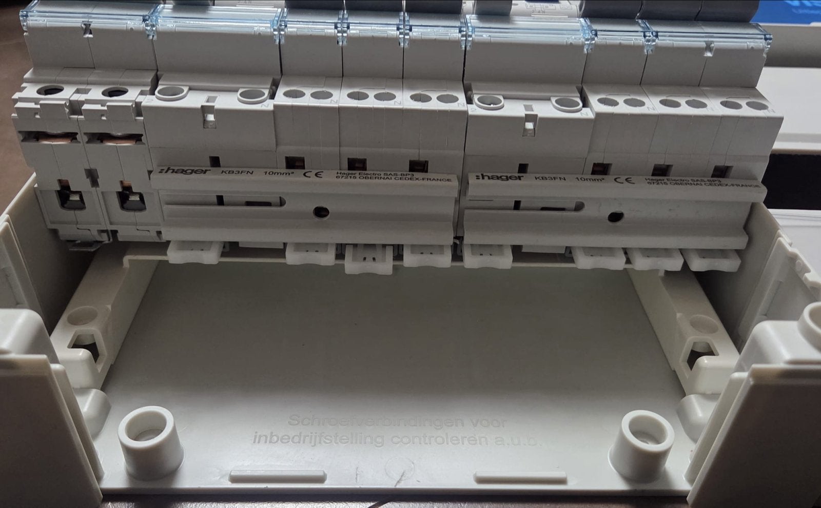 Hager Vision groepenkast 1-fase – kookgroep, Ophalen of Verzenden, Zo goed als nieuw, Hager, Groepenkast