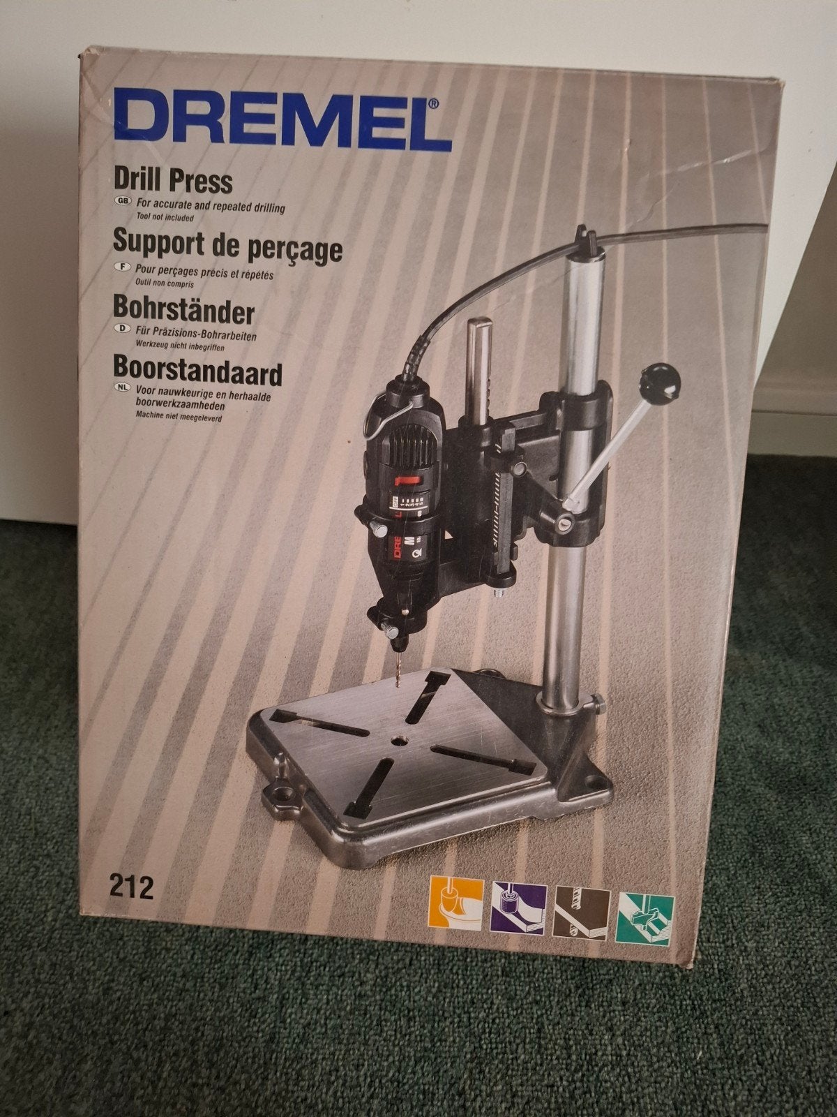 Dremel MultiPro 212 Boorstandaard - Zo goed als nieuw, Ophalen, Zo goed als nieuw, Overige typen