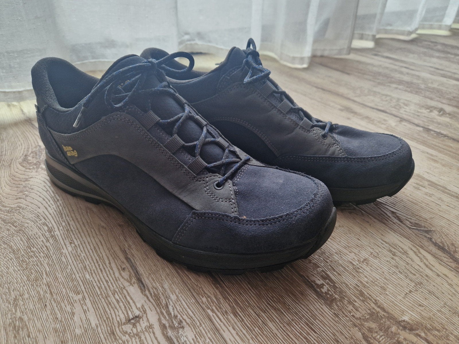 Hanwag Men Banks Low GTX Steel Sulphur, Ophalen of Verzenden, Zo goed als nieuw, Schoenen