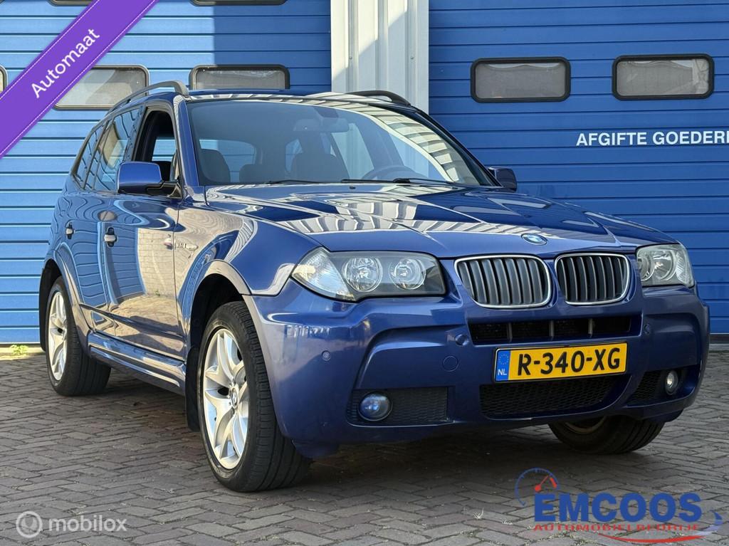 BMW X3 3.0si * Airco * Automaat * LPG G3 *, Automaat, Gebruikt, 2000 kg, Blauw