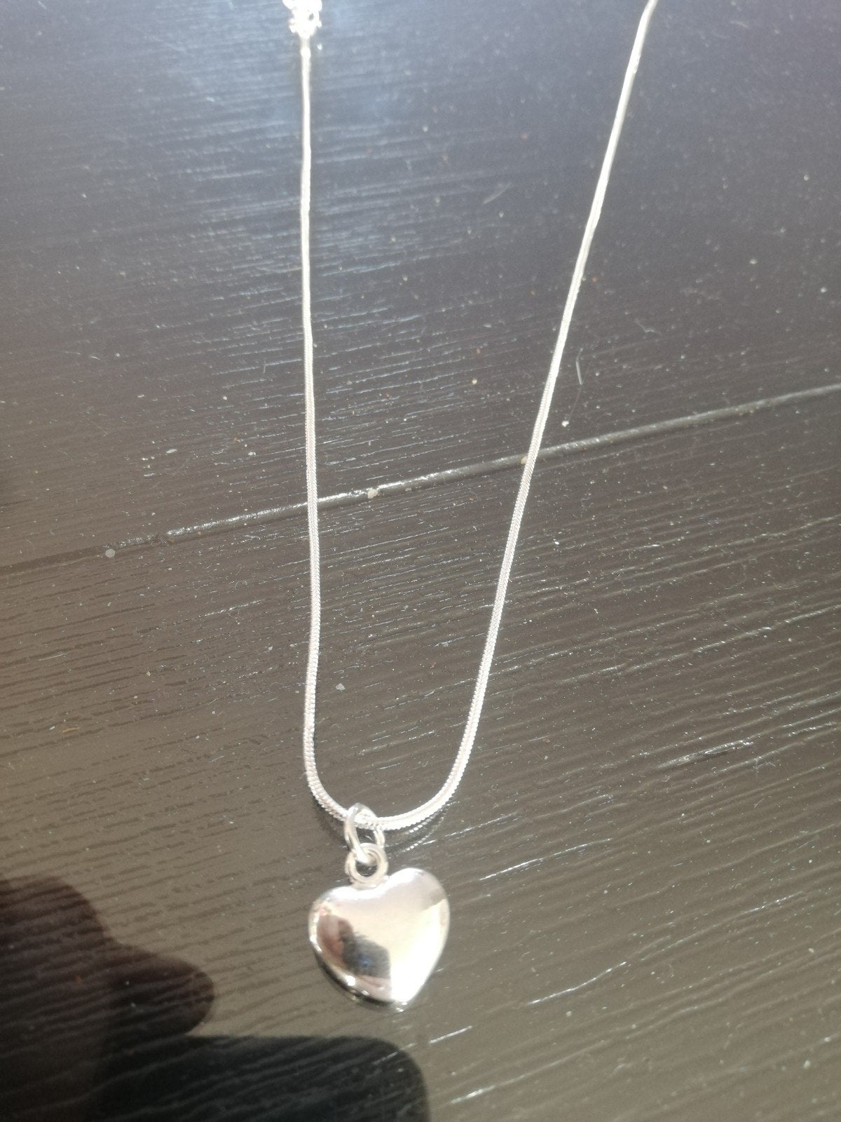 925 zilveren ketting met hanger, Met hanger, Nieuw, Ophalen of Verzenden, Zilver