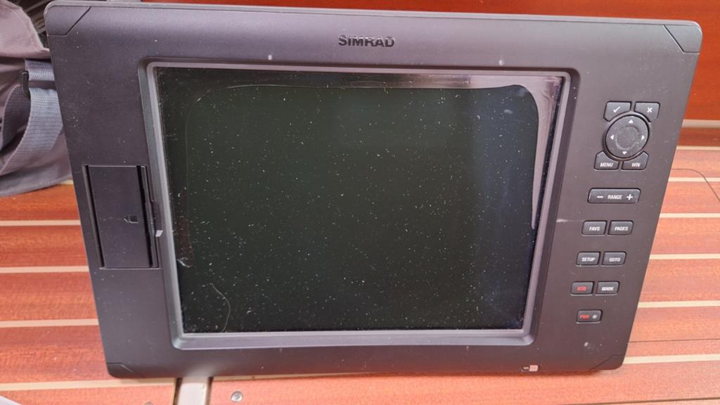 Simrad NX45 Plotter 12" met GPS, Watersport en Boten, Ophalen of Verzenden, Gebruikt, Kaartplotter of Fish Finder